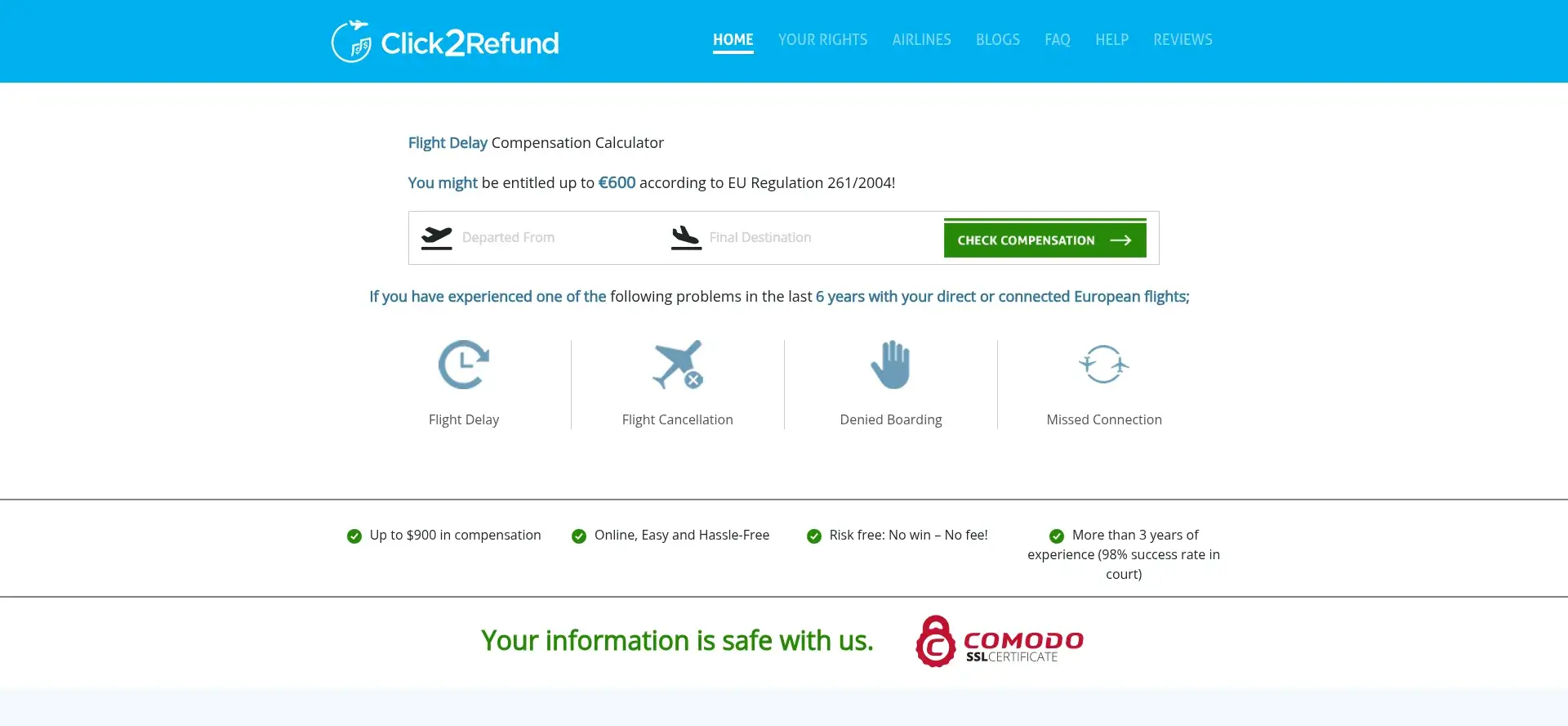 Click2Refund Screenshot