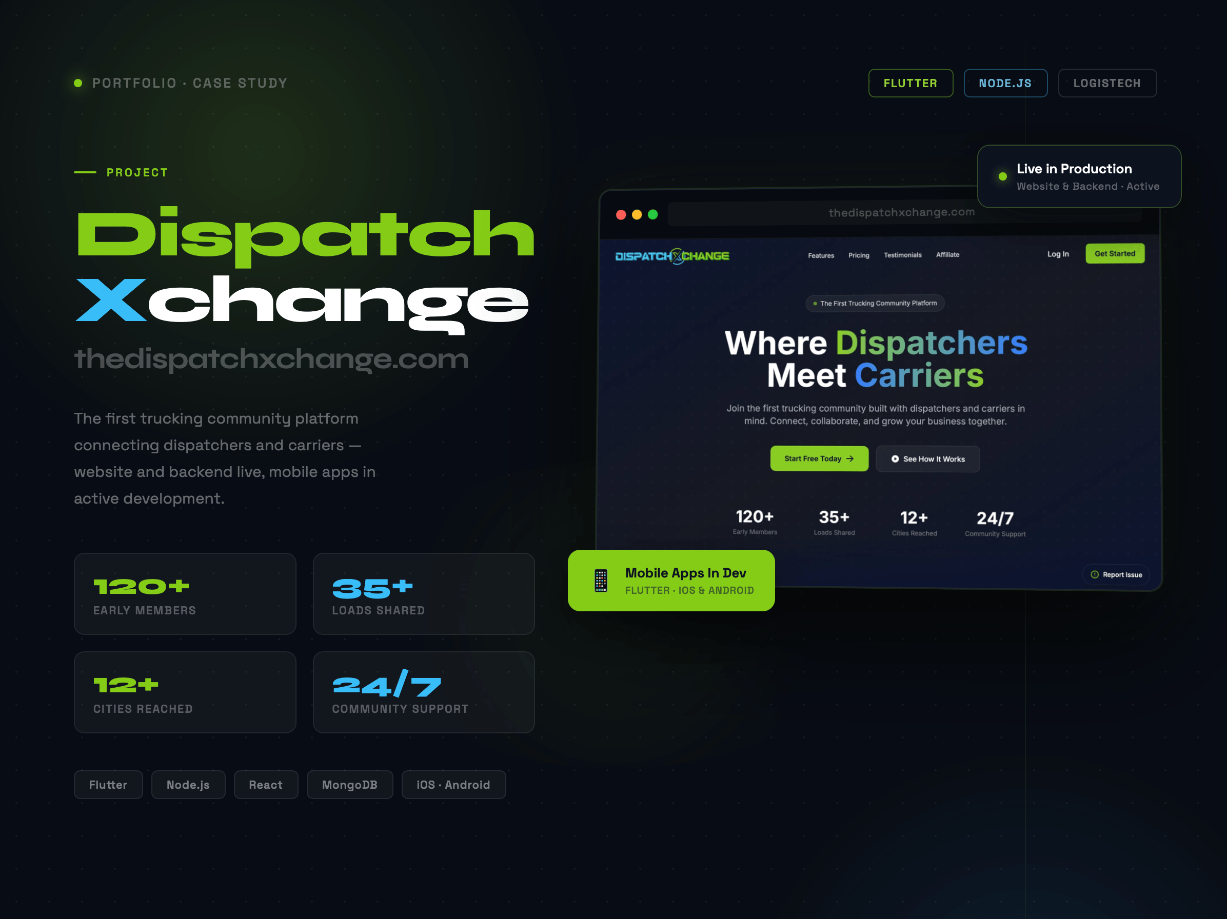 Dispatch Xchange Screenshot