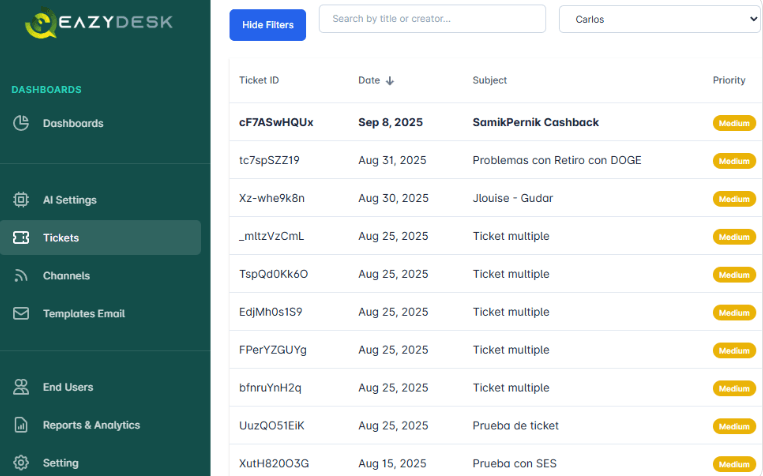 EazyDesk Screenshot
