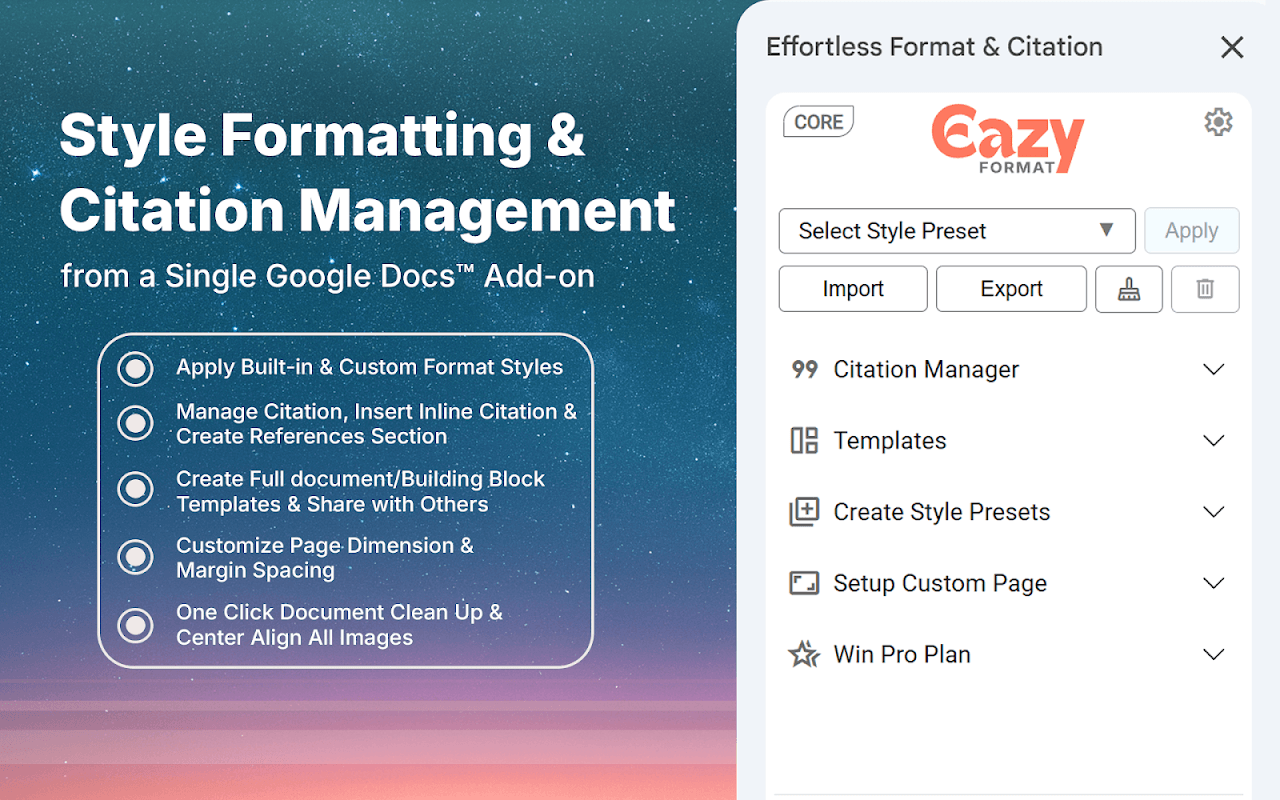 EazyFormat Screenshot