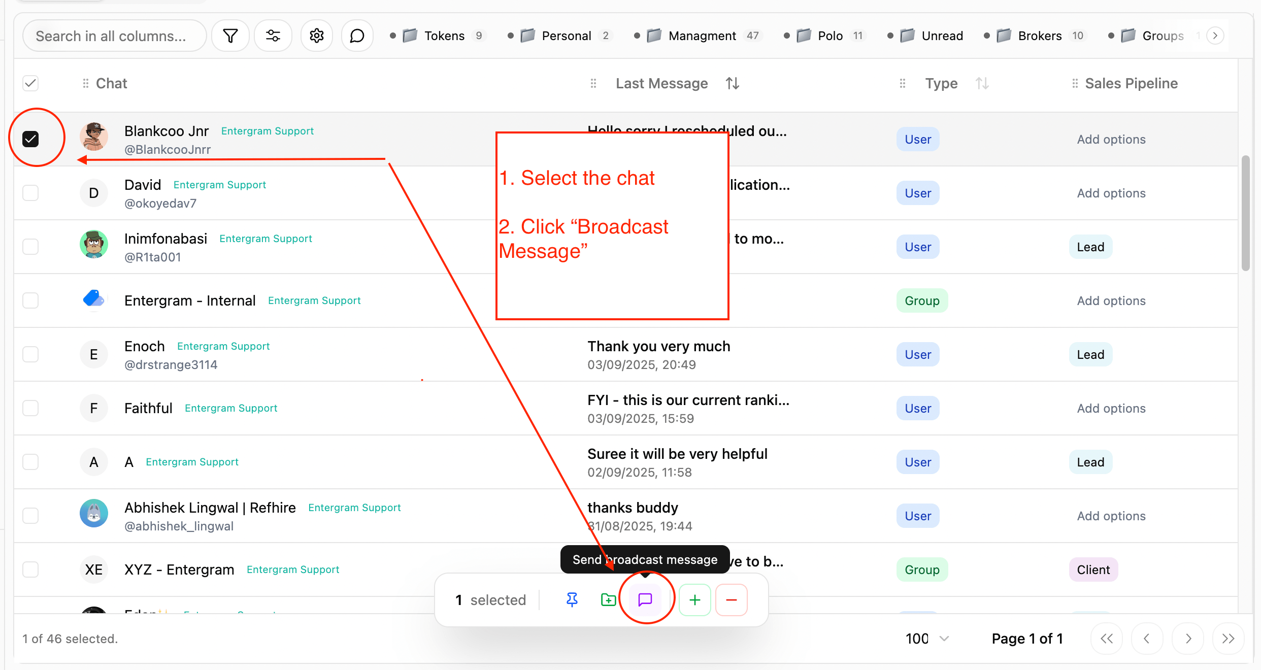Entergram Screenshot