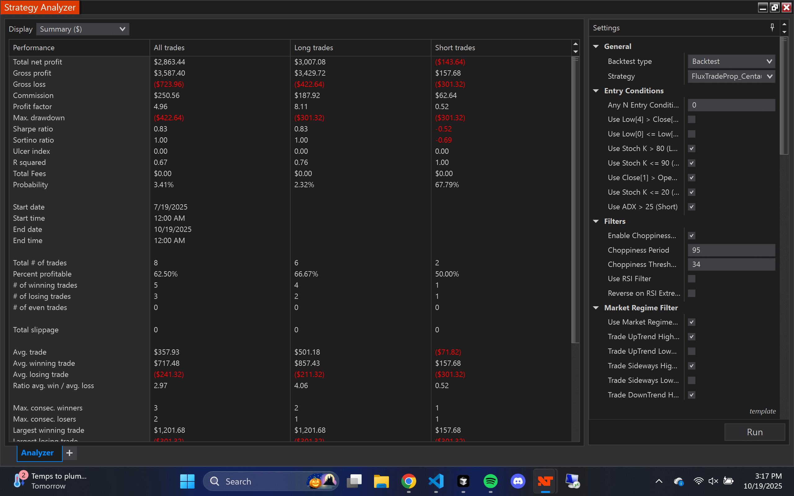 FluxTrade Screenshot