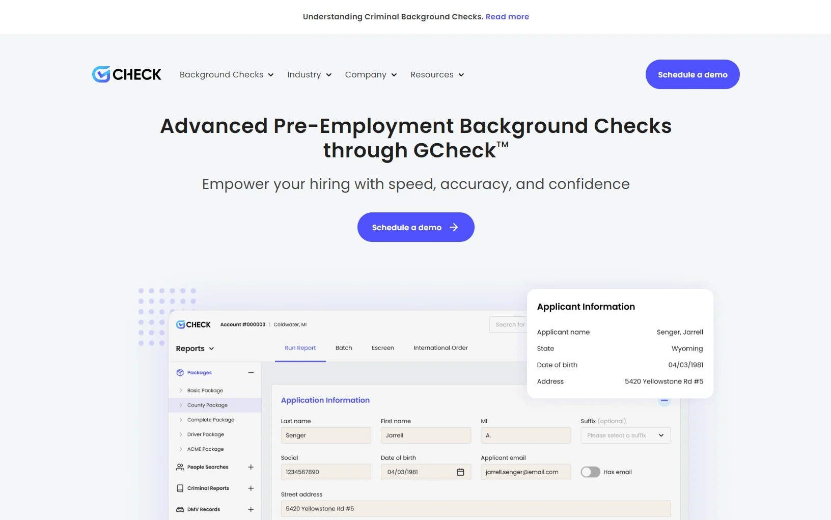 GCheck Screenshot