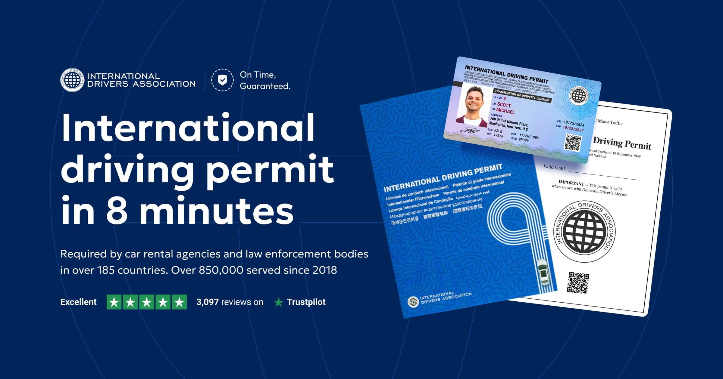 International Drivers Association Screenshot