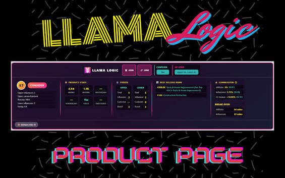 Llama Logic Screenshot
