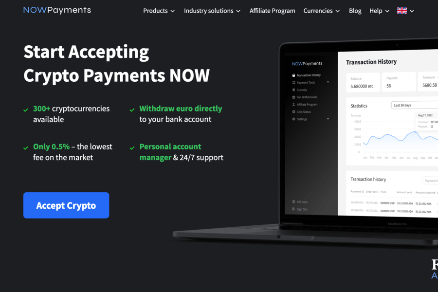 NOWPayments Screenshot