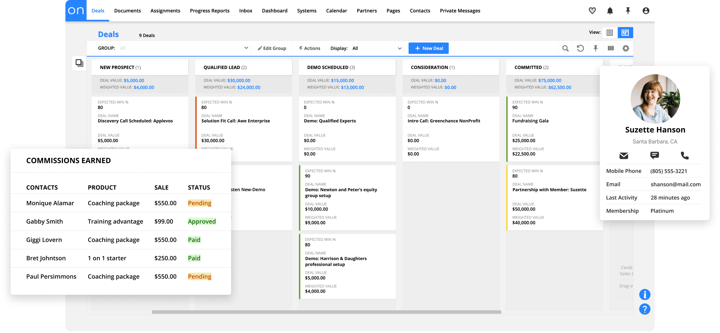Ontraport Screenshot