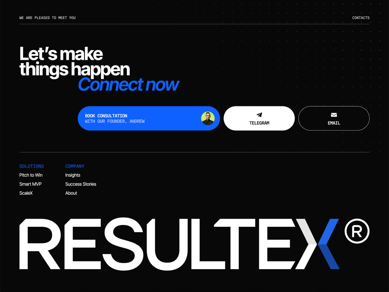RESULTEX Screenshot