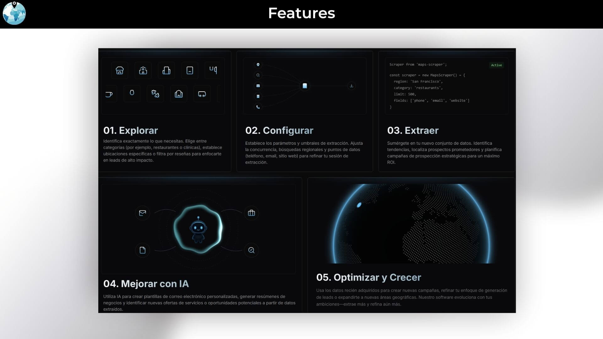ScrapeTheMap Screenshot