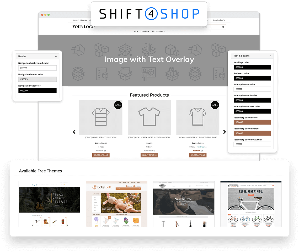 Shift4Shop Screenshot
