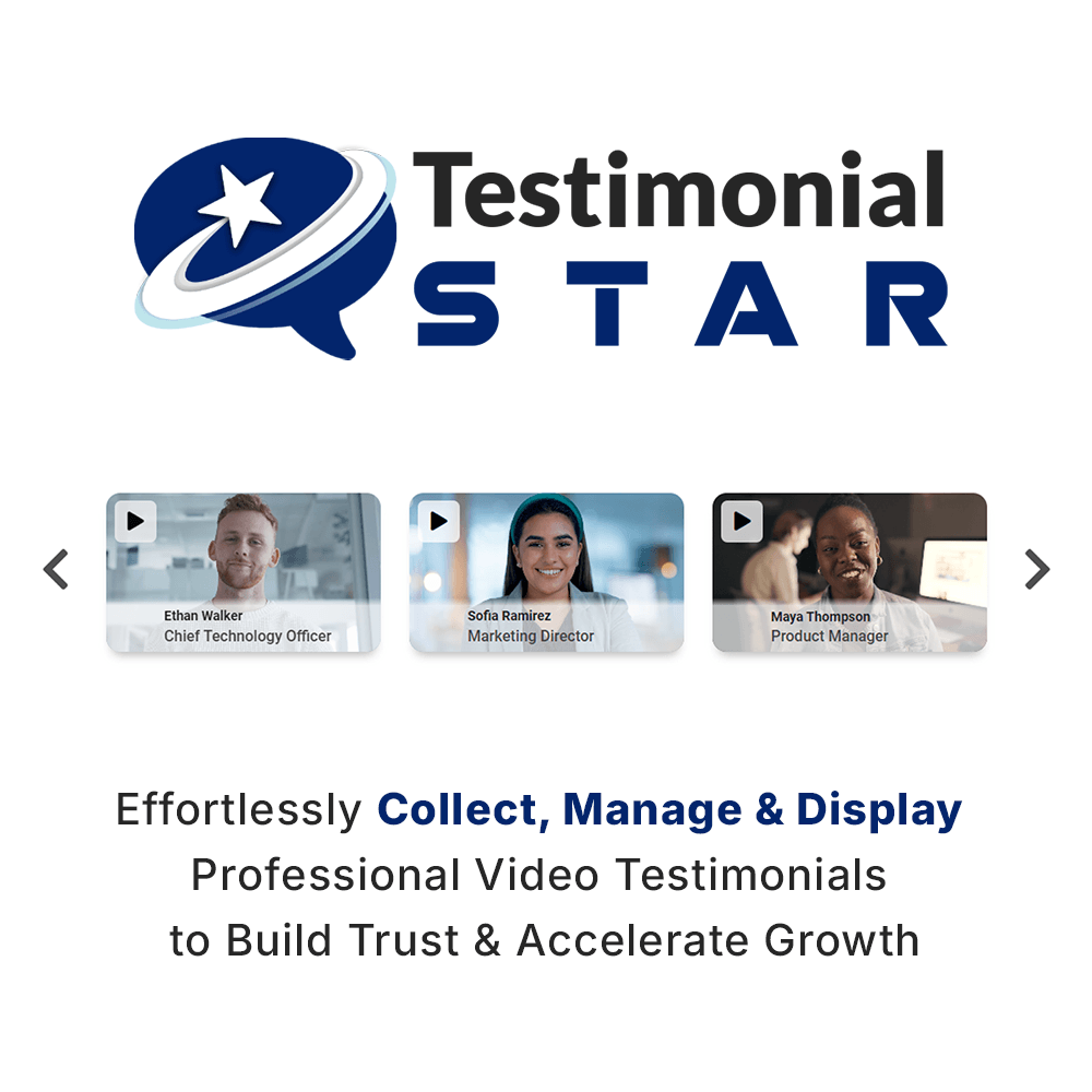 Testimonial Star Screenshot