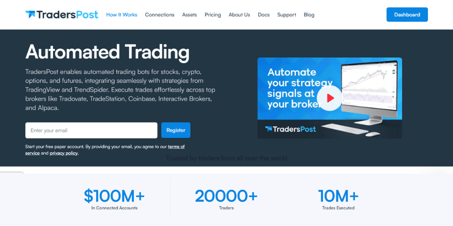 TradersPost Screenshot