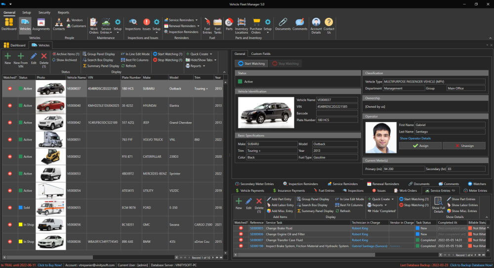 Vinity Soft Screenshot