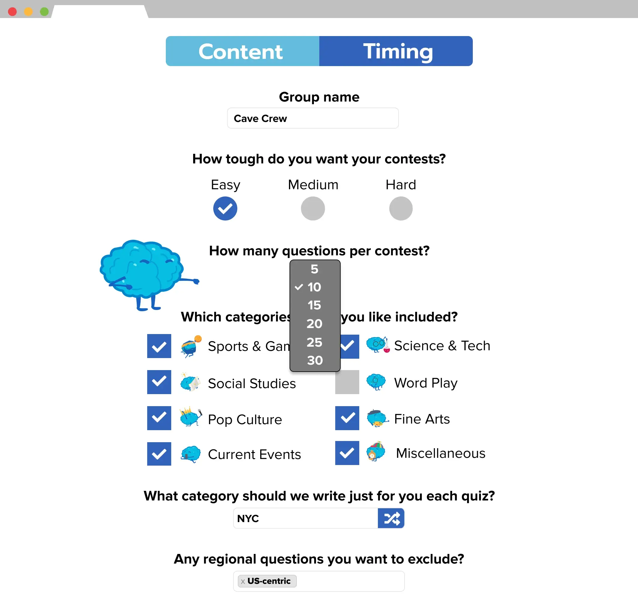 Water Cooler Trivia Screenshot