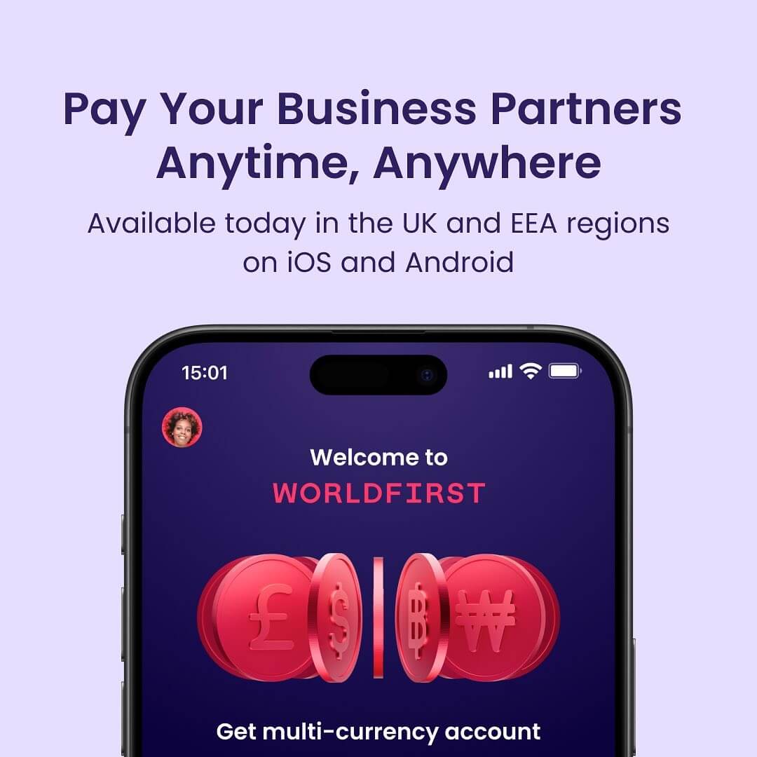 WorldFirst Screenshot