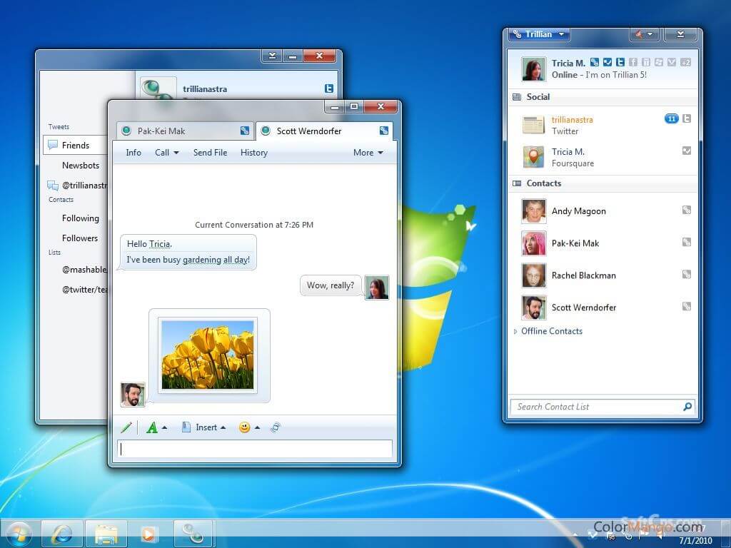 Trillian Screenshot
