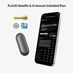 PLAUD ノートピン&AI 年間無制限プラン