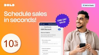 BOLD Discounts Discount Coupon Code