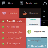 CSS3 Menu Discount Coupon