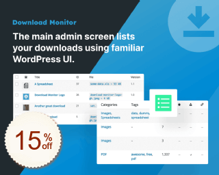 Download Monitor割引クーポンコード