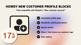 Howdy Customer Profile Discount Coupon Code