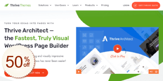 Thrive Architect割引クーポンコード