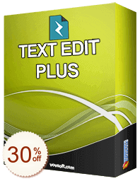 Vovsoft Text Edit Plus割引クーポンコード