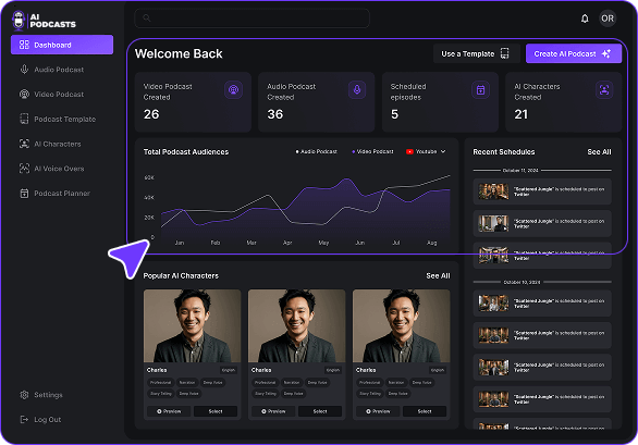 AIPodcasts Screenshot
