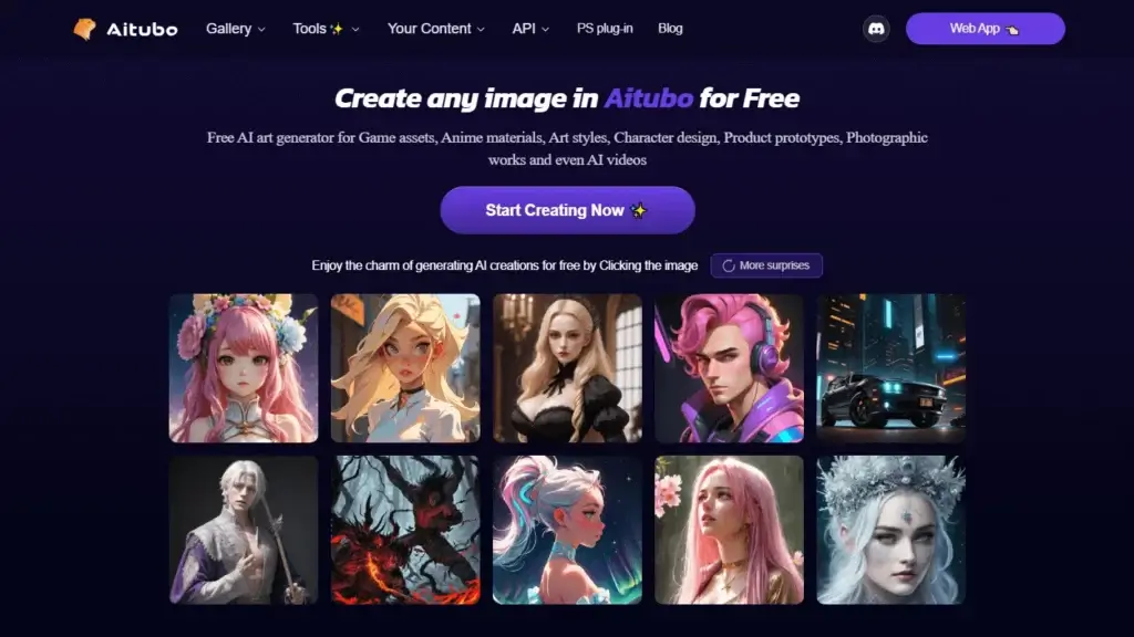 Aitubo.ai Screenshot