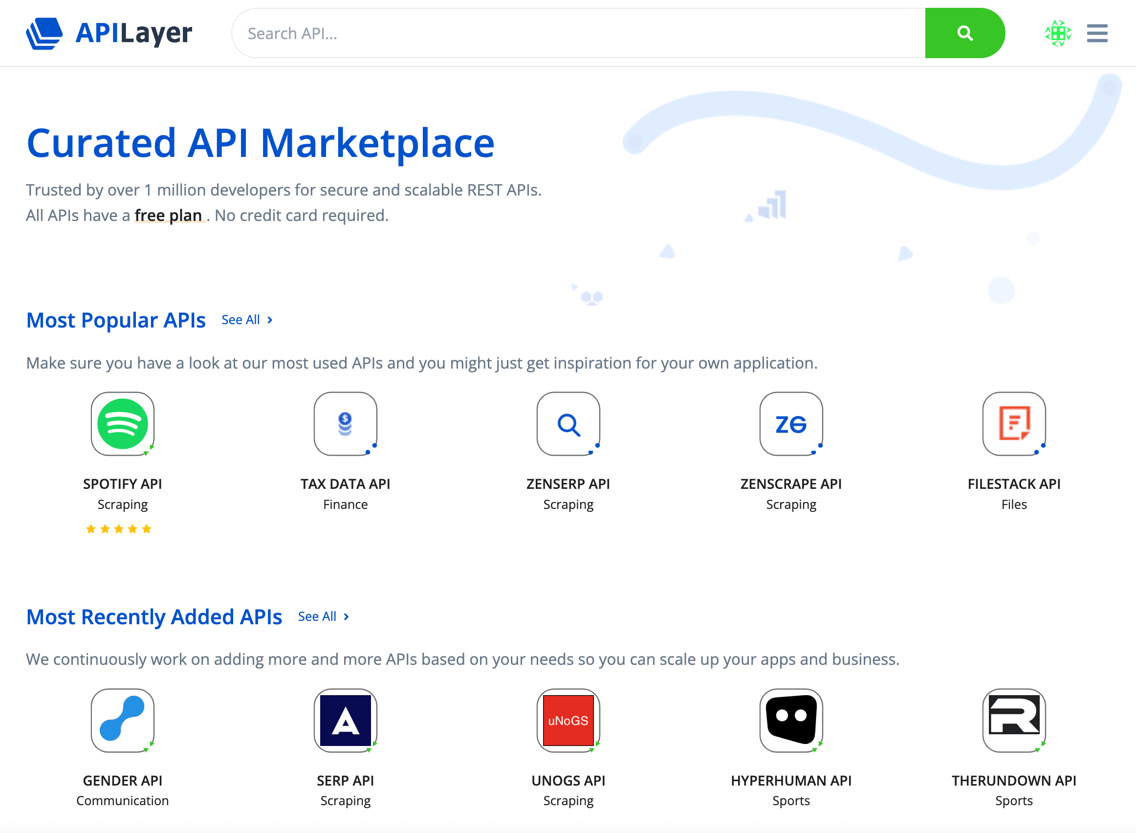 APILayer Screenshot