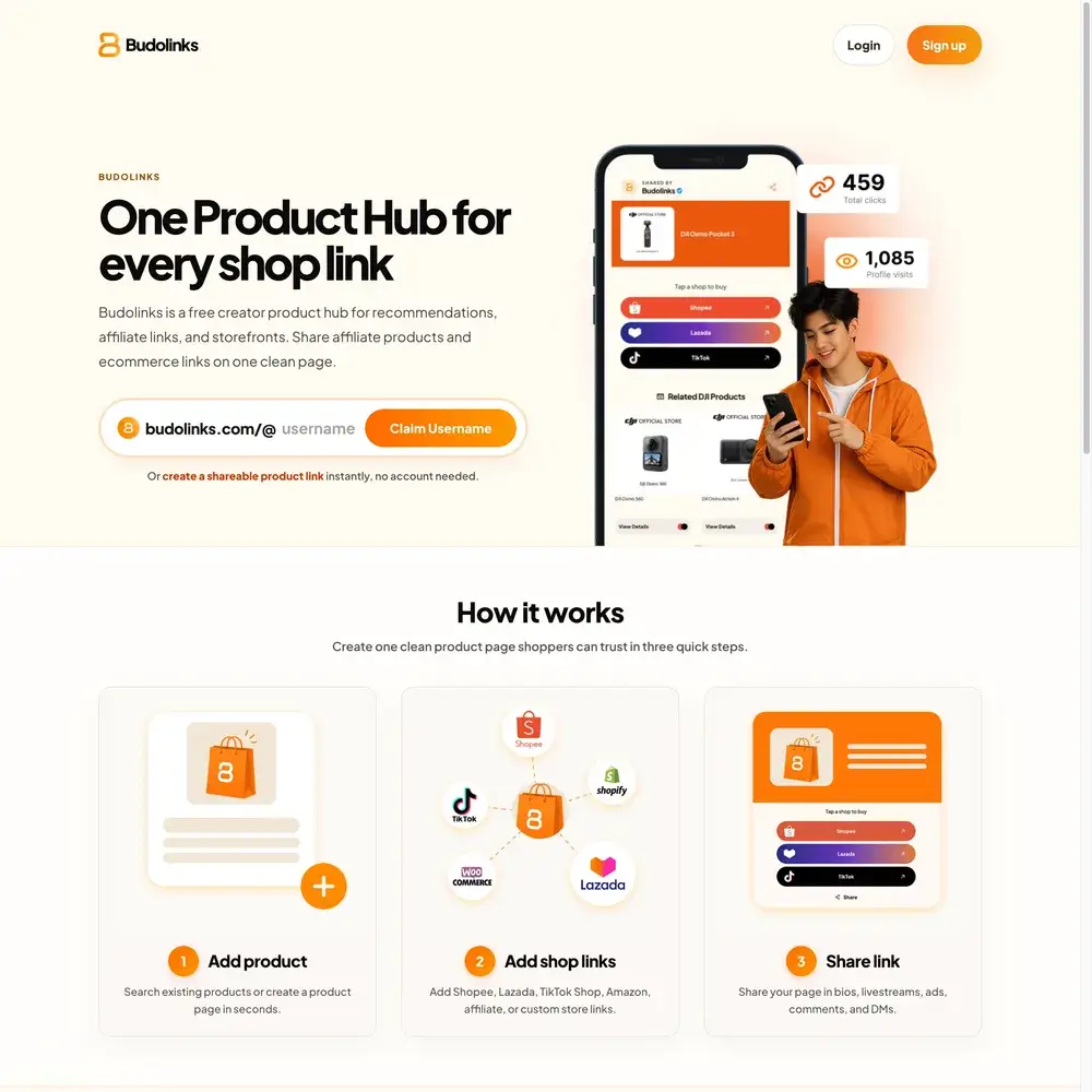 Budolinks Screenshot