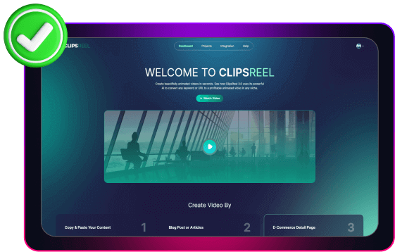 ClipsReel AI Screenshot