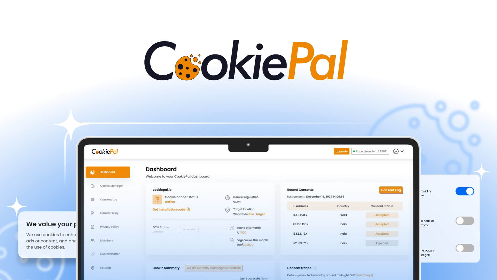 CookiePal Screenshot