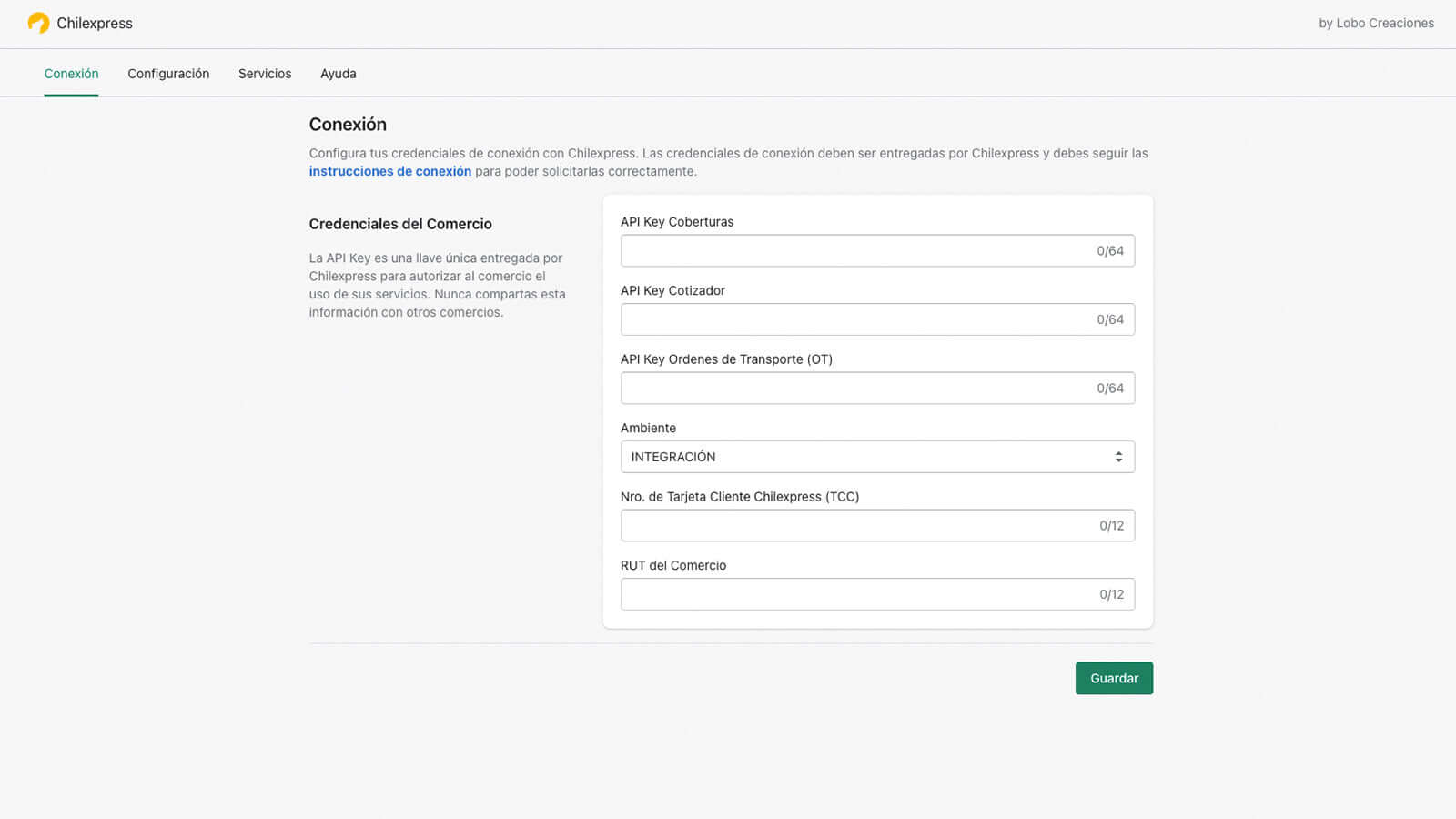 Envíos Chilexpress Screenshot