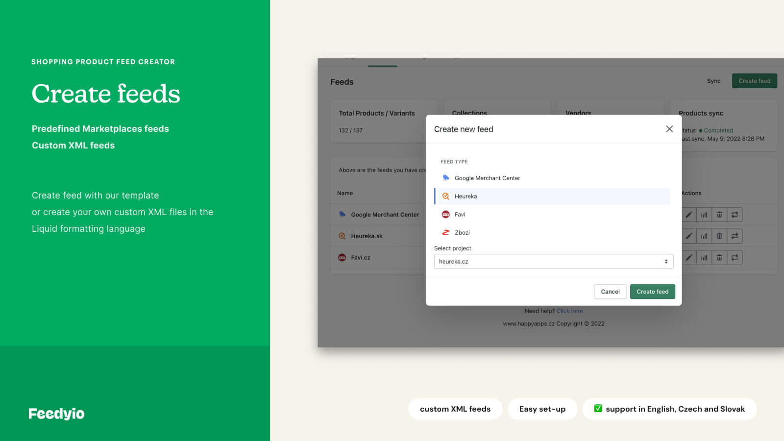 Feedyio Screenshot