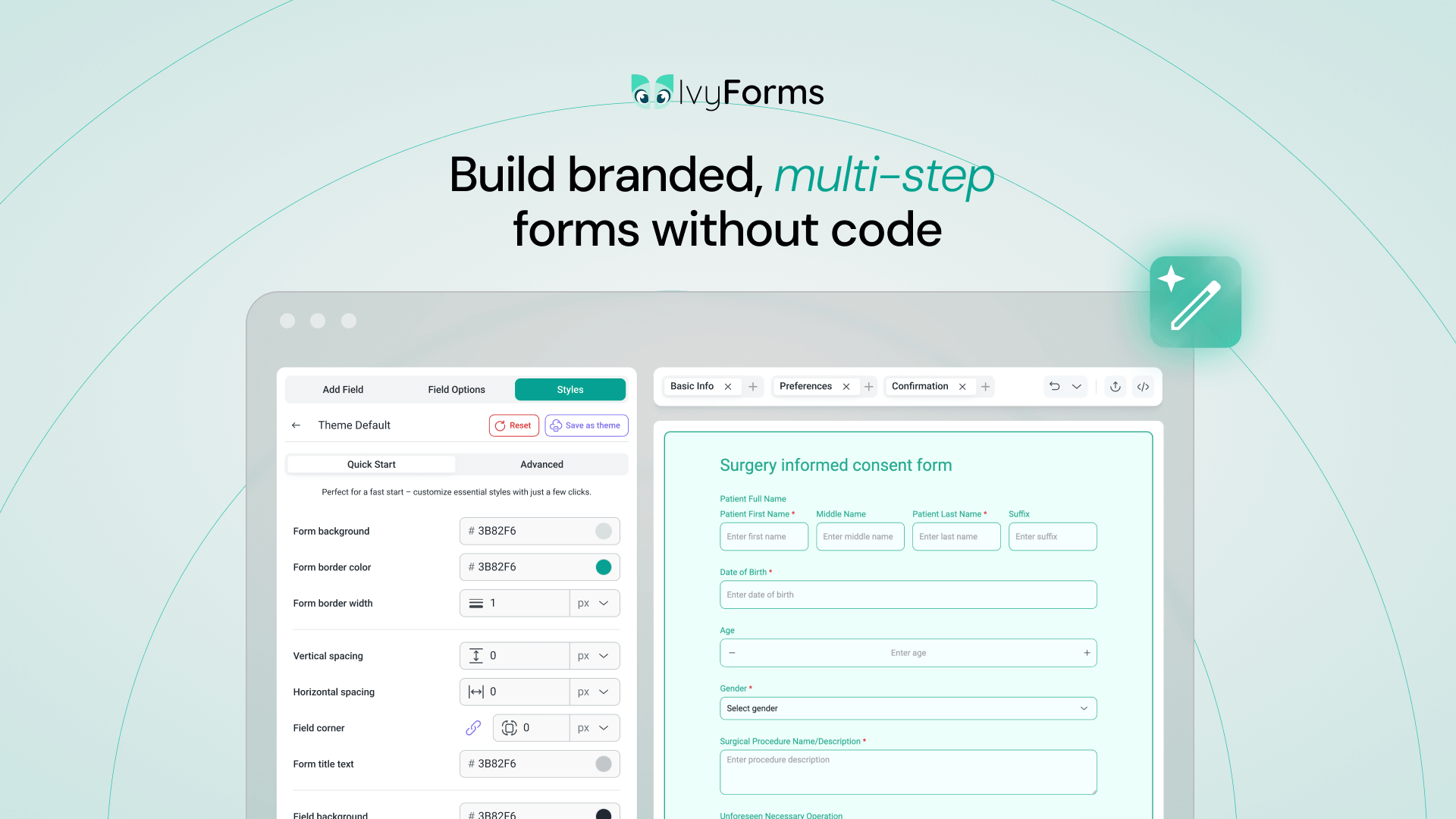 Ivyforms Screenshot