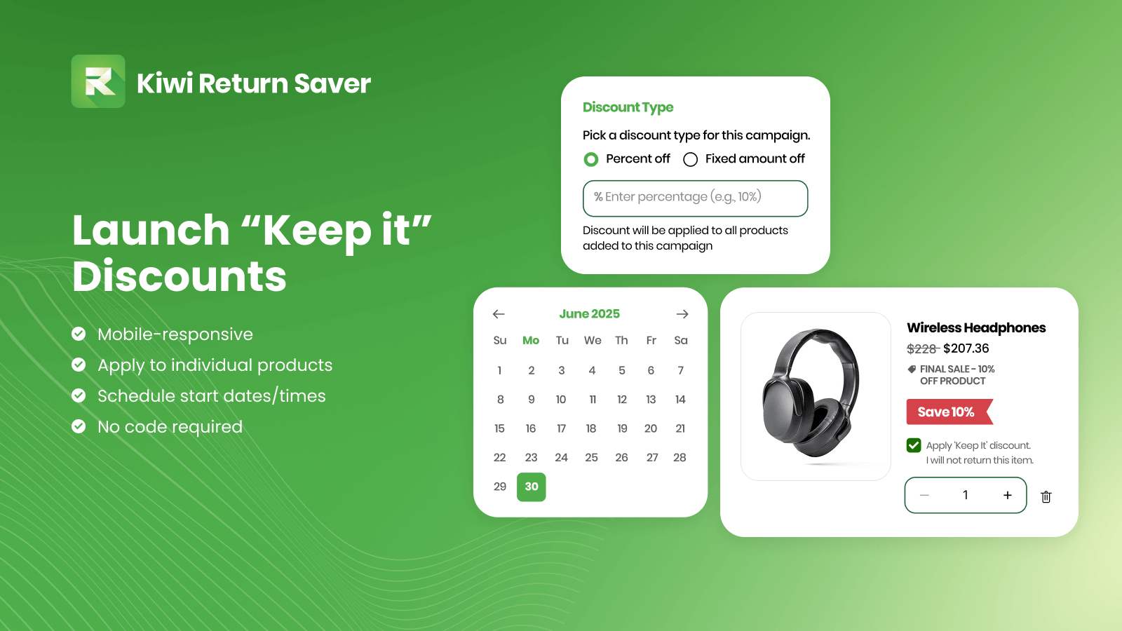 Kiwi Return Saver Screenshot