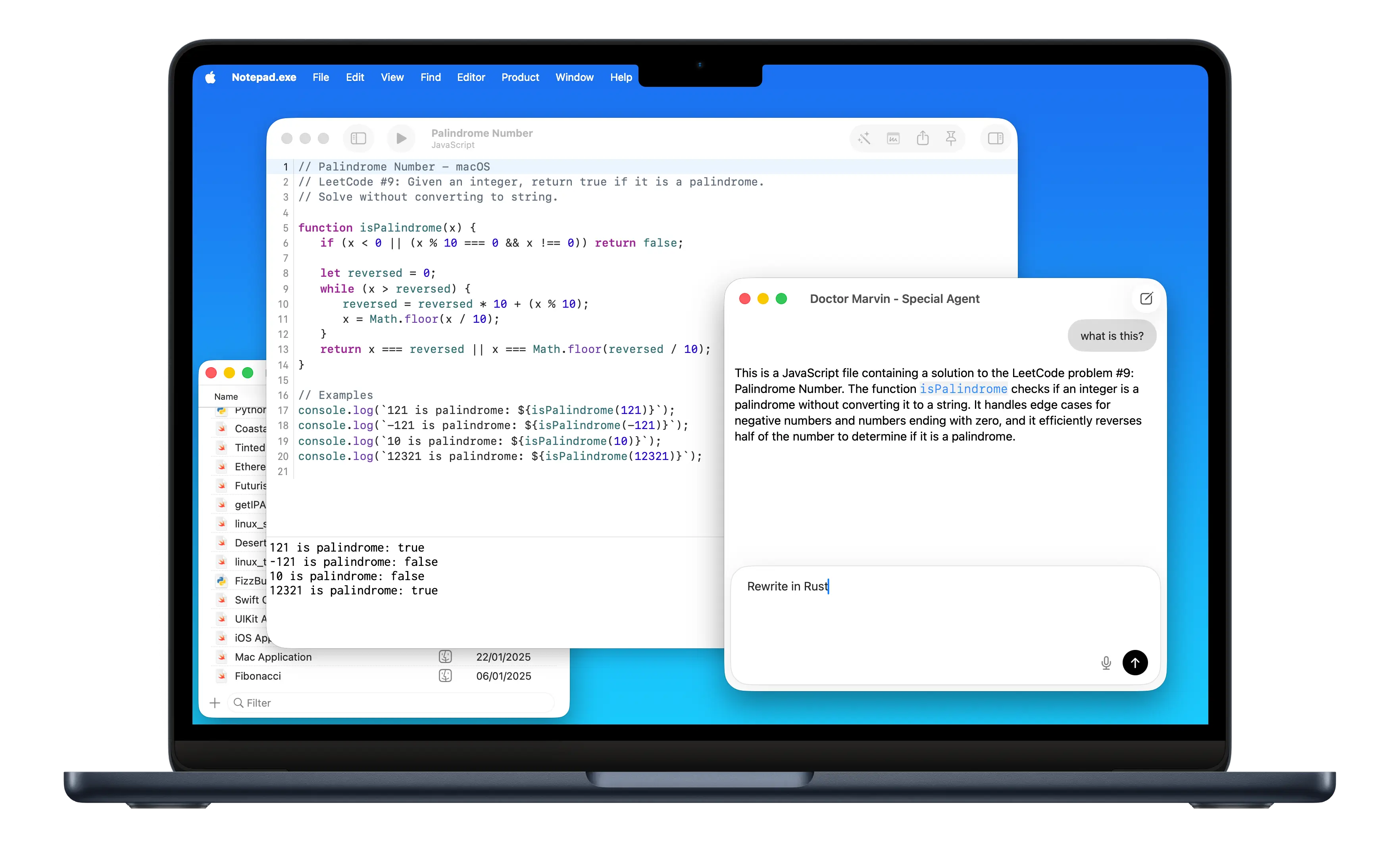 Notepad.exe Screenshot