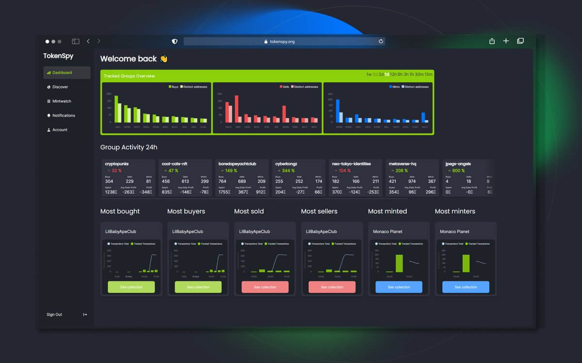 TokenSpy Screenshot