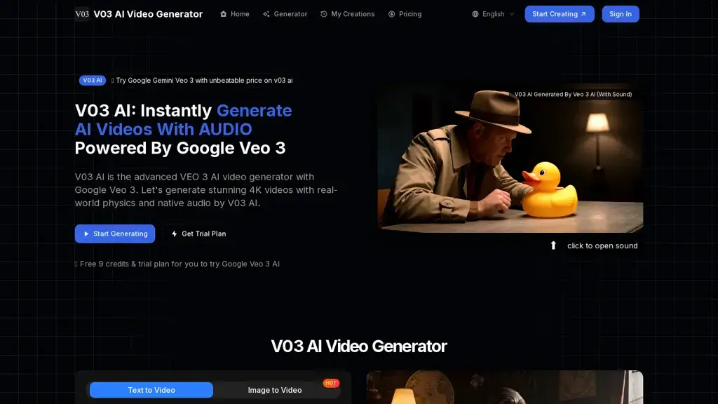 V03 AI Screenshot