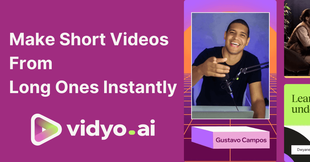 Vidyo.ai Screenshot