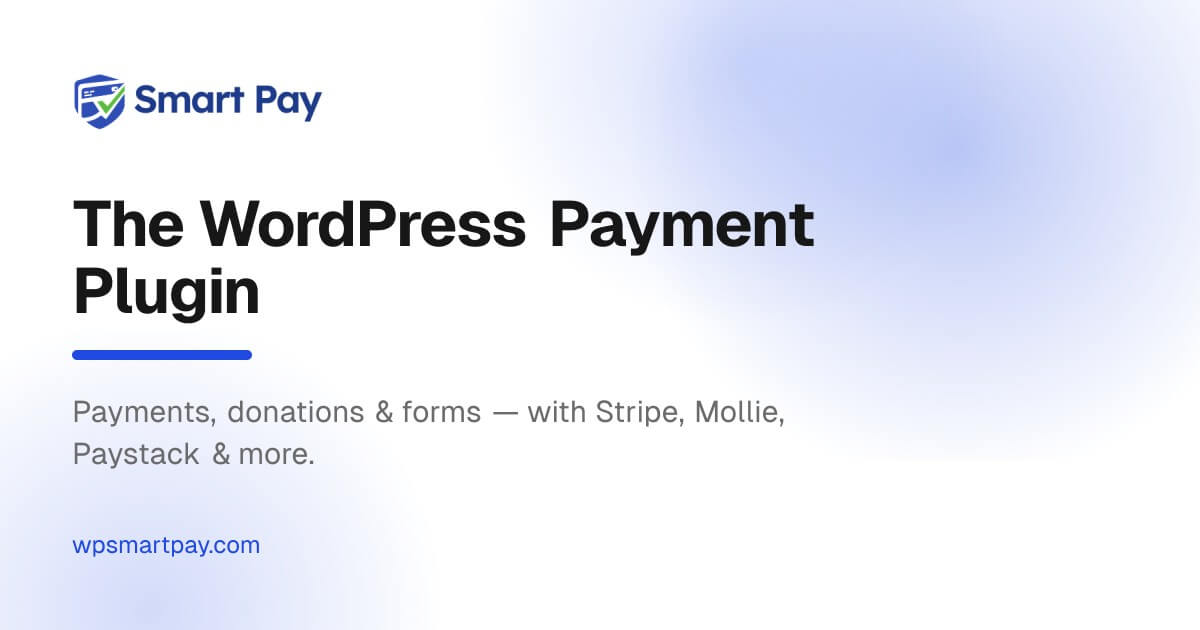 WP Smart Pay Screenshot