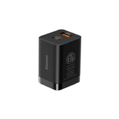 Baseus Super Si Pro Dual Port Fast Charger 30W