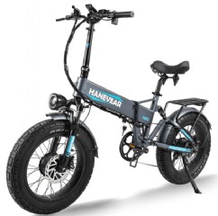 HANEVEAR H100 デュアルモーター電動自転車 20Ah 1500W AWD E-バイク