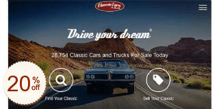 ClassicCars割引クーポンコード