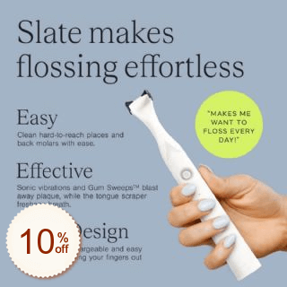 Slate Flosser Discount Coupon Code