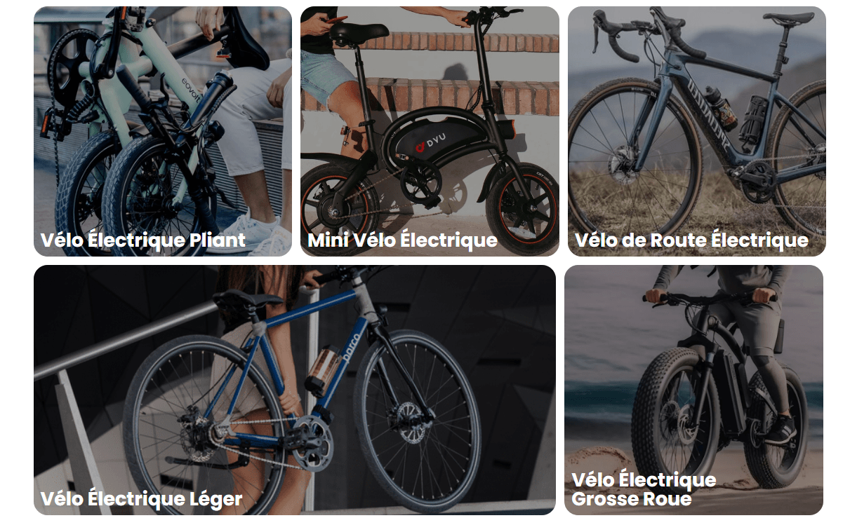 Velo Electrique Shop Screenshot