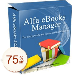 Alfa eBooks Manager割引クーポンコード