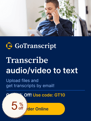 GoTranscript割引クーポンコード