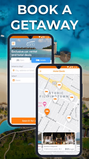 Carla Car Rental Screenshot